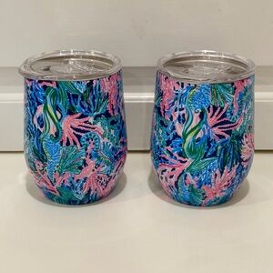 Lilly Pulitzer Shade Seeker 12 Oz Stemless Insulated Tumbler